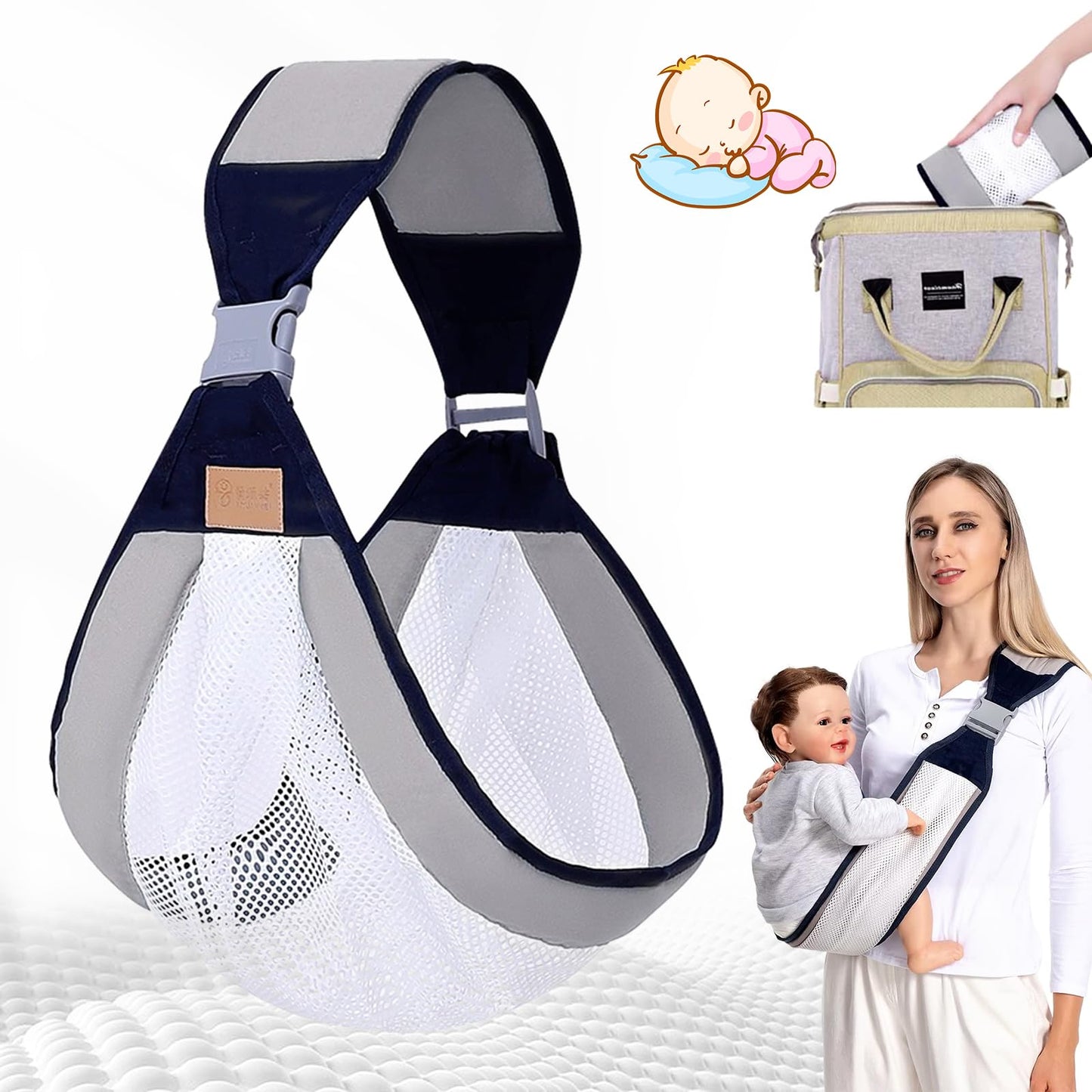 Porte Bébé Ergonomique