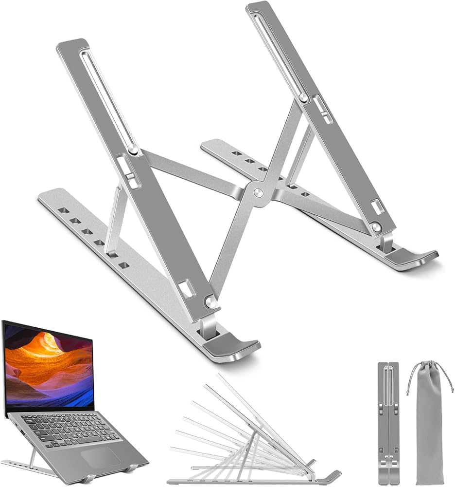 Support Ordinateur Portable Aluminium